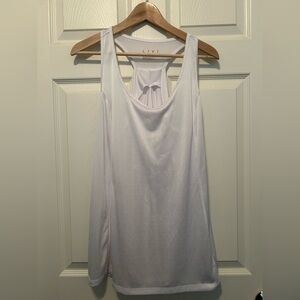 LIVI Active White Sleeveless Tank Top
